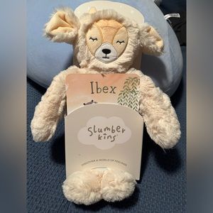Slumberkins Kin Stuffed Ibex with Affirmation Card